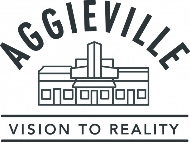 Aggieville Vision to Reality Logo