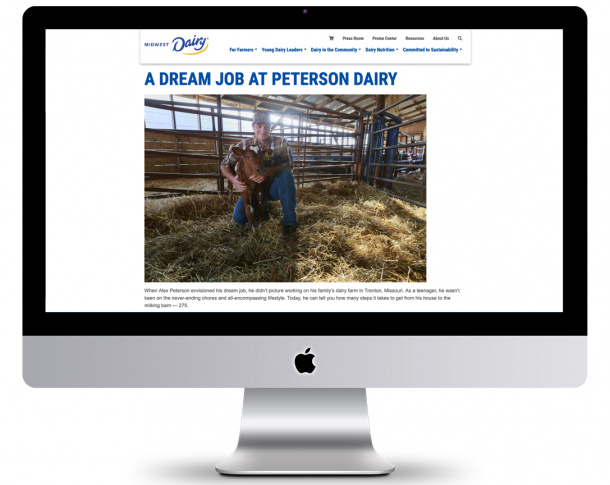 Midwest Dairy Website